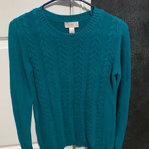 Women’s Aqua sweater from Loft